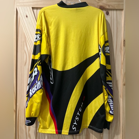 VINTAGE MSR Racing System 6 Gear Set XXL Jersey 34 Pants Yellow Purple - Picture 3 of 5